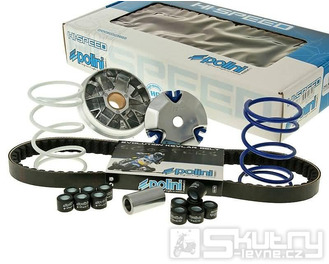Variátor Polini Speed - kompletní sestava pro  Peugeot horizontal