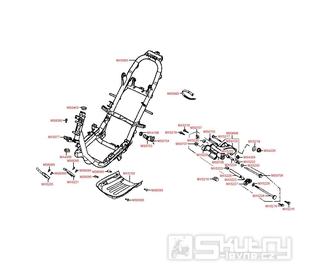 F20 Rám - Kymco Dink 125 (Bet & Win)