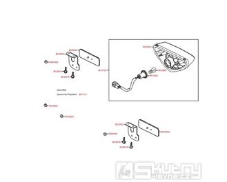 F20 Zadní světlo - Kymco Maxxer 300