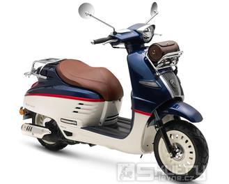 Peugeot Django TT 125i Euro5+ s prodlouženou zárukou na 4 roky - barva Space Blue