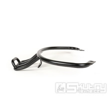 Zadní nosič s madlem spolujezdce Moto Nostra pro Vespa LX, LXV, S 50–150, černý matný