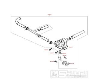 F23 Sekundární vduchový systém - Kymco PULSAR 125 M