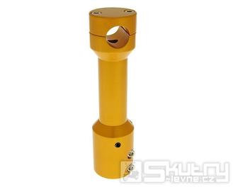 Adaptér pro montáž downhill řidítek zlatý - Yamaha Aerox, MBK Nito, CPI