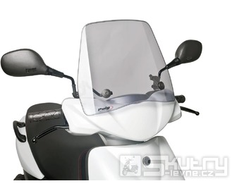 Plexi Puig Trafic v lehce kouřovém provedení pro Yamaha Neos 50ccm od r.v. 2009