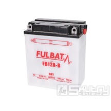 Baterie Fulbat FB12A-B olověná vč. kyselinového balení