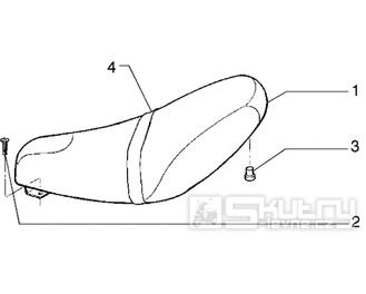 T33 Sedačka - Gilera Runner 50 do roku 1999 (ZAPC14000)