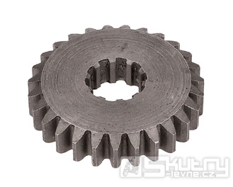 Pevné kolo 27 zubů 4. rychlosti (dlouhý převod) pro Simson S51, S53, S70, SR50, KR51/2