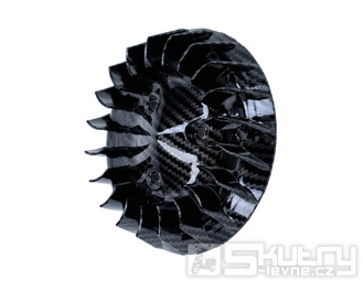 Ventilátor chlazení v karbonovém vzhledu pro Minarelli horizontal, Keeway, CPI, 1E40QMB