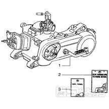 T1 Motor, těsnění motoru - Gilera Runner 50 Poggiali do roku 2005 (ZAPC36200...)