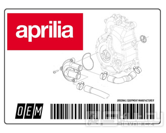 Výfuk pro Aprilia SR 50 LC 03-12 (Piaggio Motor s karburátorem)