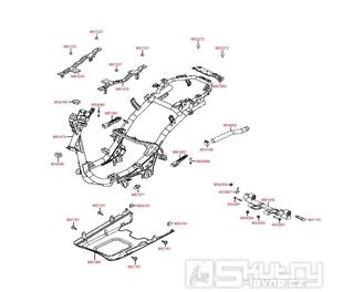 F20 Rám - Kymco Like 50 4T KG10AA