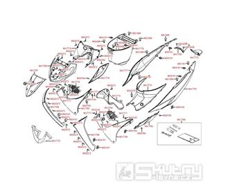 F14 Kapotáž - Kymco Nexxon 50