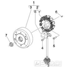 1.21 Magneto dobíjení - Gilera Runner 50 PureJet ST 2008 (ZAPC46200)