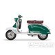 Sedlo BGM PRO Pegasus nýtované se štítkem, hnědé, pro Lambretta LI, LI S, SX, TV, DL, GP