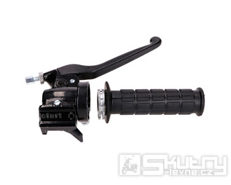 Plynový ovladač kompletní s páčkou brzdy pro Simson S50, S51, S70, SR50, SR80