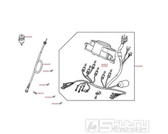 F02 Tachometr - Kymco Agility 50 One 4T / MMC 4T