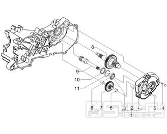 1.25 Převodovka - Gilera Runner 50 SP -SC- 2006 (ZAPC461000)