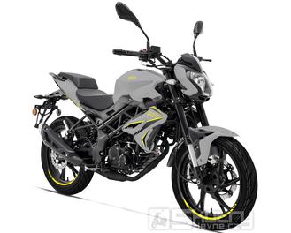 Benelli BN 125 Euro5+ s prodlouženou zárukou na 4 roky - barva šedá