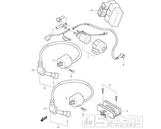 FIG20 Elektrosoučásky - Hyosung GT 125 NE