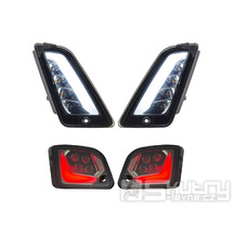 Sada blinkrů SIP přední i zadní LED pro Vespa GTS, GTS Super, GTV 125–300ccm od 2014