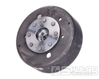 Rotor alternátoru pro motory Minarelli AM3, AM4, AM5, AM6 s nakopávačkou