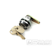 Zámek bočního krytu stříbrný s klíči pro Simson S50, S51, S70, MZ TS, ETZ