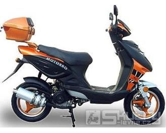 Motorro DESIRE 50 - barva oranžová