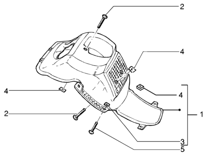 T29 Kapotáž - Gilera Runner VX 125 4T (ZAPM24100, ZAPM24000)