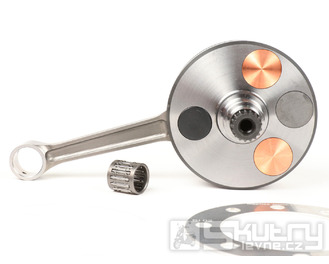 Kliková hřídel plná BGM PRO HP Competition, zdvih 60mm, ojnice 115mm, Lambretta DL/GP