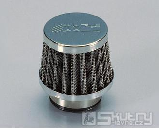 Přímý metalový vzduchový filtr Polini - Ø 38 mm, malý