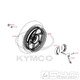 F08 Zadní kolo s brzdou pro Kymco Super 8 125 [LC2U82000] (KL25CA) KC125T-B