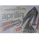 Sada samolepek pro bílý skútr - Aprilia SR Max 125ccm, 300ccm