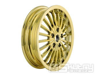 Ráfek SIP 3.00-12" zlatý pro Vespa GTS, GTV, GT 125–300ccm