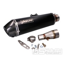 Výfuk Yasuni Scooter 4 Black Edition pro Kymco Xciting 400
