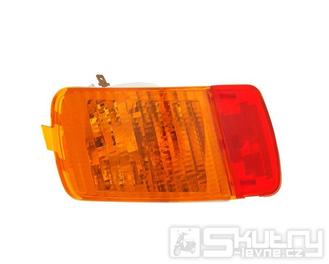 Blinkr zadní levý kompletní - Piaggio Quartz 50, SKR 80, Skipper 125, 150