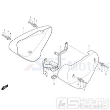 17 Kryt blatníku - Hyosung ST 700i