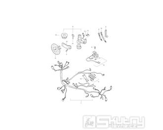 20 Kabeláž / Sada zámků - Hyosung SD 50 Avanti