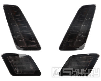 Sada předních a zadních blinkrů Power1 LED tónovaných pro Vespa GT, GTS 125-300 ccm Keyless 2022-