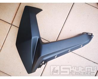 Přední levá kapotáž v matné černé barvě pro Kymco Skytown 125