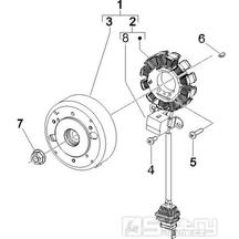 1.21 Magneto dobíjení - Gilera Runner 50 PureJet 2010-2011 (ZAPC46200)