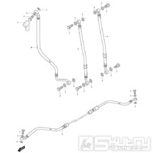 47 Brzdové hadice - Hyosung GV 650i E