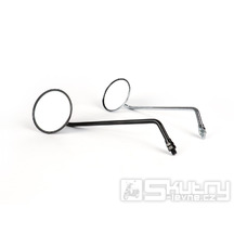 Zrcátko levé BGM PRO černé pro Vespa V50, PV125, ET3, Rally, Sprint, PX, GL150, GT125