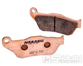 Brzdové destičky Naraku sintrované pro MBK Skycruiser a Yamaha X-Max 125 až 250ccm