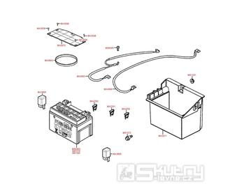 F11 Baterie a pojistky - Kymco Grand Dink 125 E3