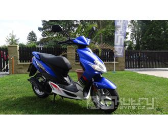 Yamaha Jog 50 - bazarový skútr - barva modrá