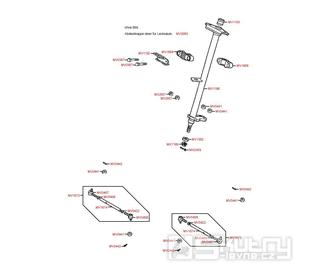 F06 Sloupek řízení - Kymco Maxxer 300