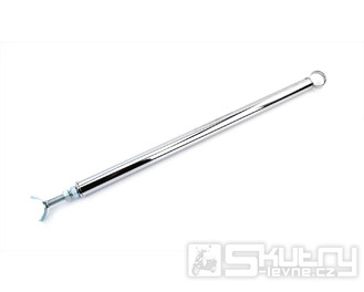Vzpěra rámu chromovaná 560–600mm, průměr 28mm pro Mobylette, MBK 51