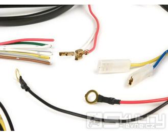 Kabelový svazek BGM Original Vespa Rally200 Electronic s baterií, blinkry a zapalováním