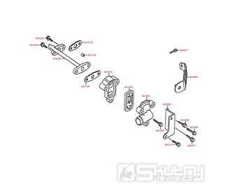 E12 Sekundární vzduchový systém 1 - řídící ventil - Kymco Quannon 125 Naked