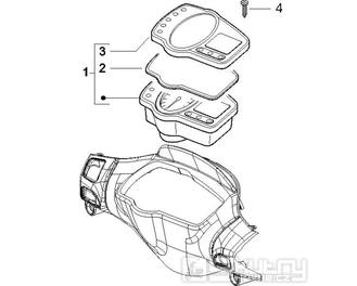 3.02 Tachometr - Gilera Runner 125 VX 4T 2005-2006 (ZAPM46100)